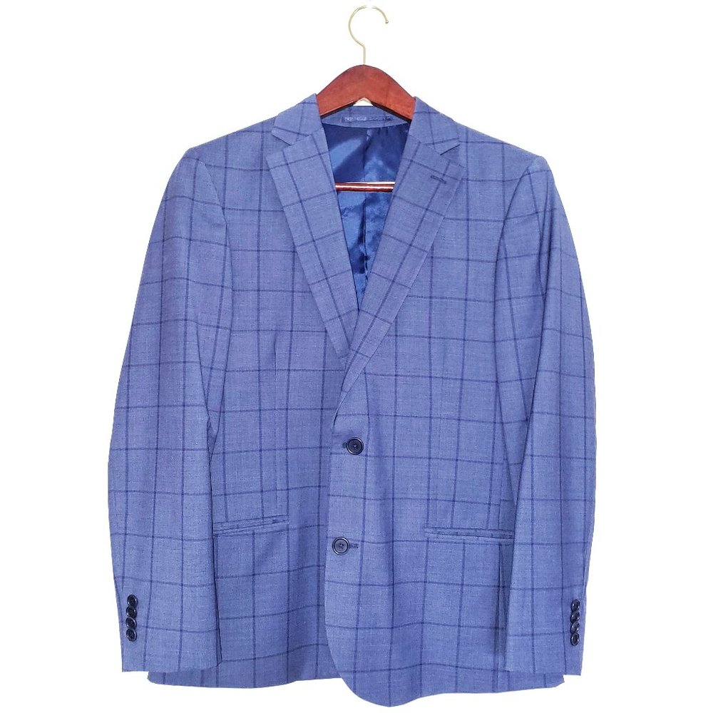 Simon's Lanificio Zignone Sport Jacket 36R - Blue